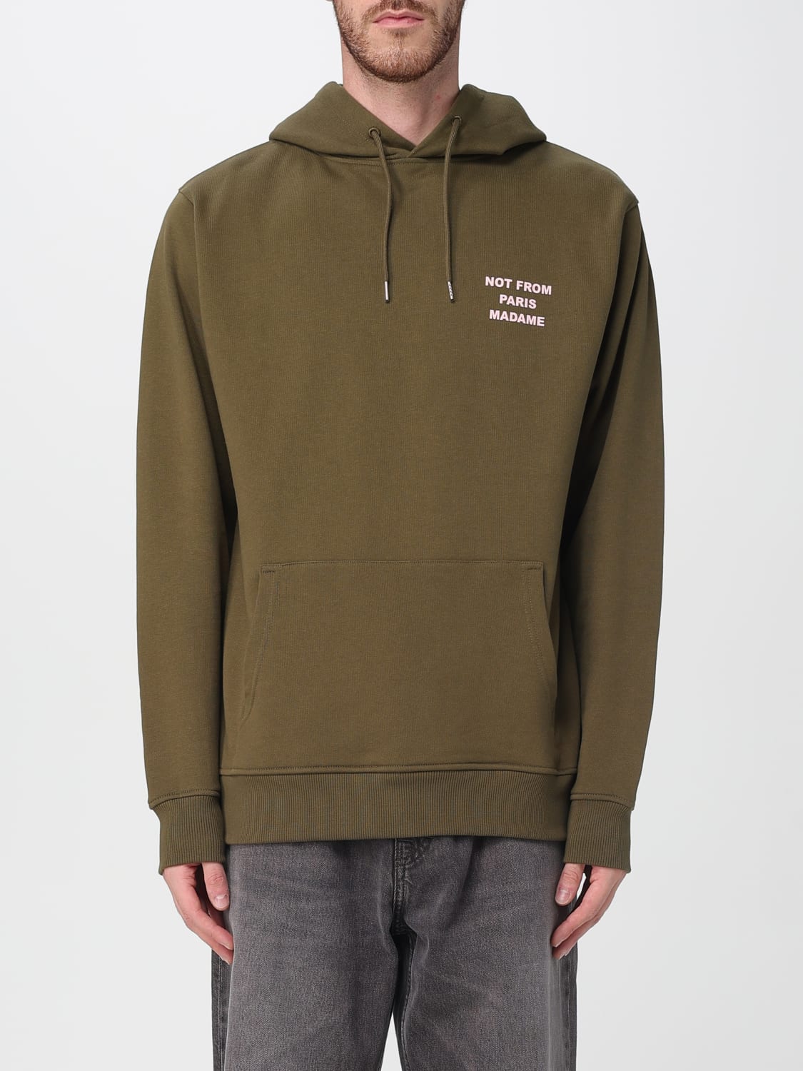 DRÔLE DE MONSIEUR SWEATSHIRT: Sweatshirt men Drôle De Monsieur, Kaki - Img 1