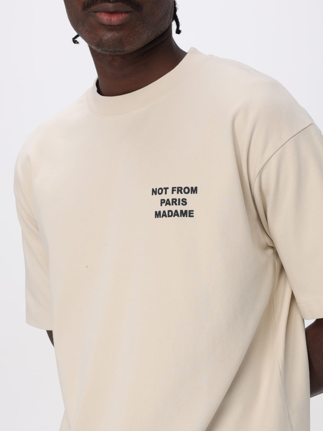 DRÔLE DE MONSIEUR T-SHIRT: T-shirt herren Drôle De Monsieur, Weiß - Img 3