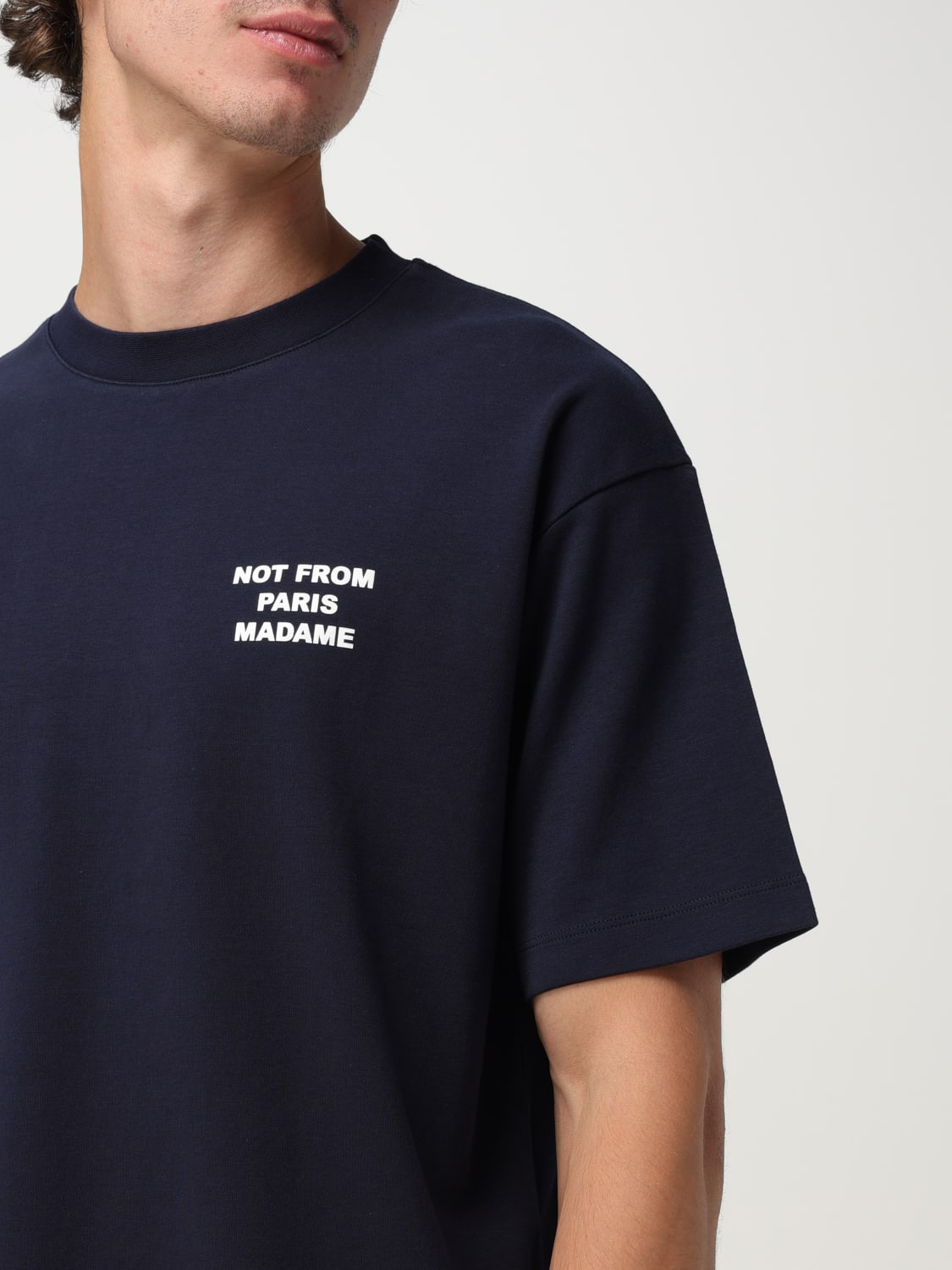 DRÔLE DE MONSIEUR T-SHIRT: T-shirt herren Drôle De Monsieur, Blau - Img 3