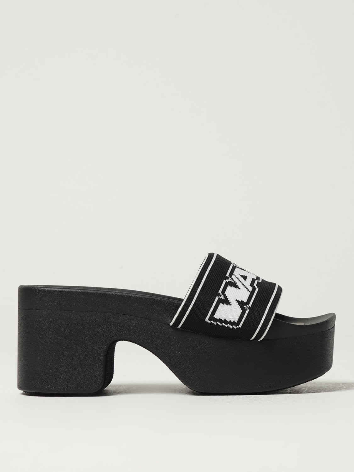 ALEXANDER WANG HEELED SANDAL: Flat sandals woman Alexander Wang, Black - Img 1