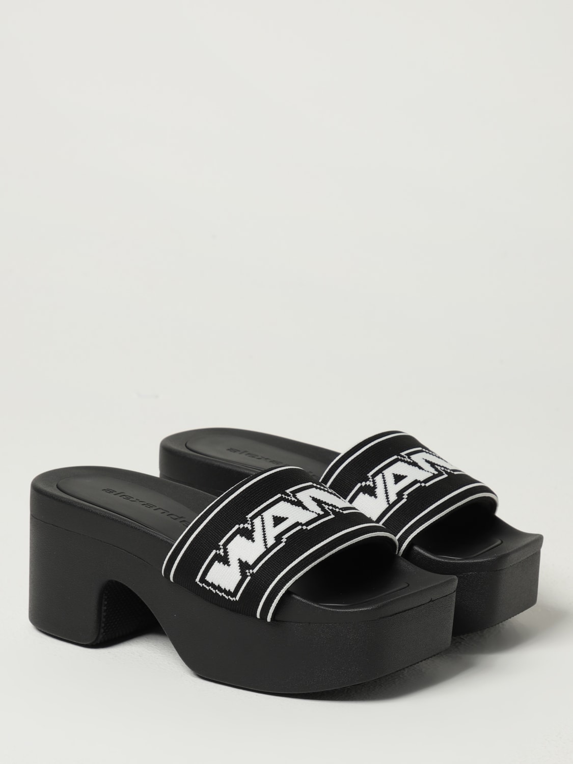 ALEXANDER WANG HEELED SANDAL: Flat sandals woman Alexander Wang, Black - Img 2