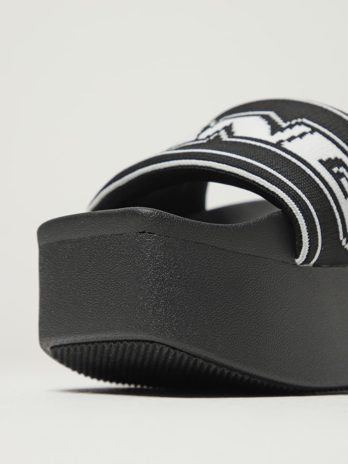 ALEXANDER WANG HEELED SANDAL: Flat sandals woman Alexander Wang, Black - Img 4