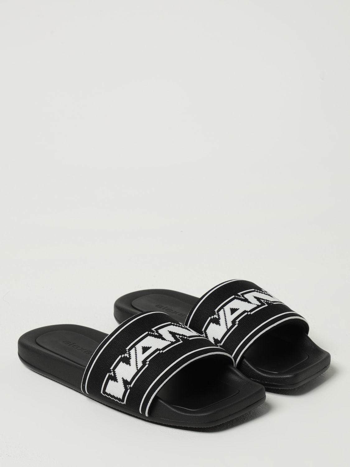 ALEXANDER WANG HEELED SANDAL: Flat sandals woman Alexander Wang, Black - Img 2