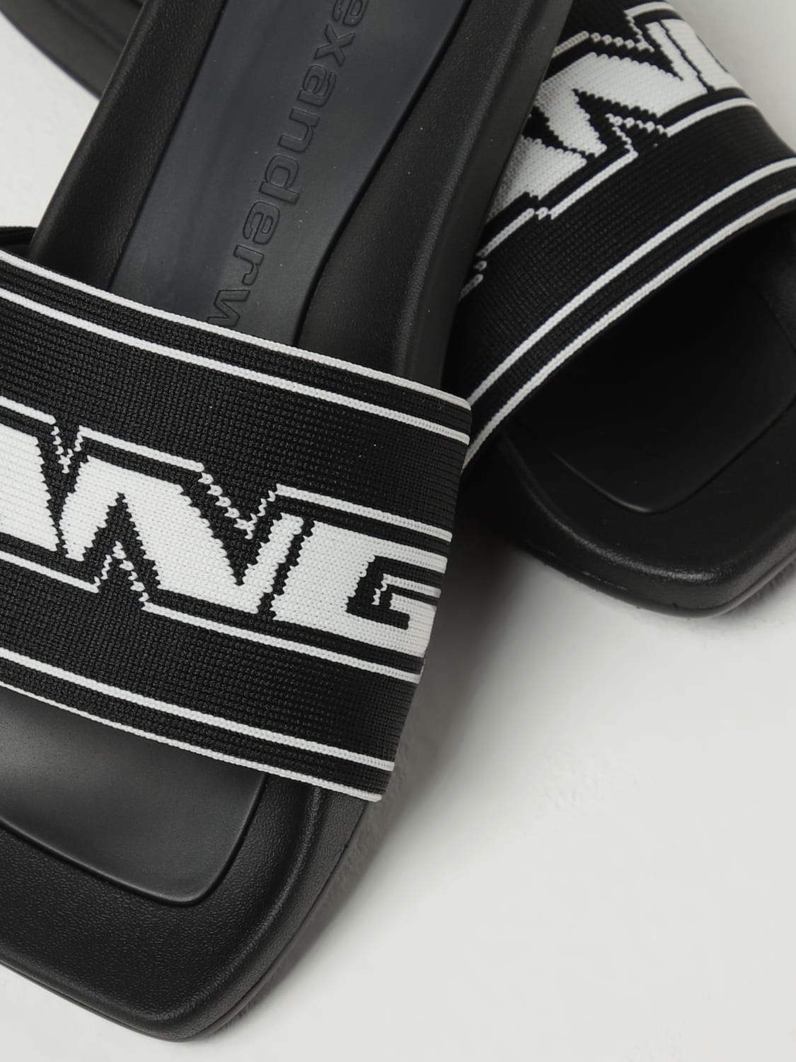 ALEXANDER WANG HEELED SANDAL: Flat sandals woman Alexander Wang, Black - Img 4