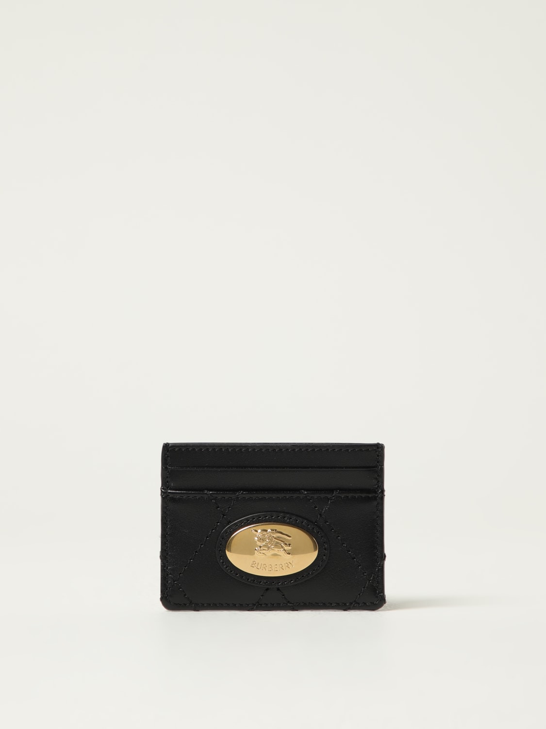 BURBERRY WALLET: Clutch woman Burberry, Black - Img 1