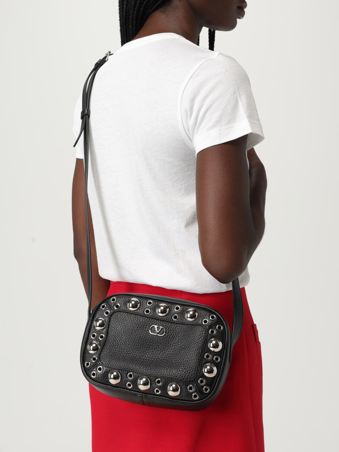 VALENTINO GARAVANI MINI SAC: Sac porté épaule femme Valentino Garavani, Noir - Img 2