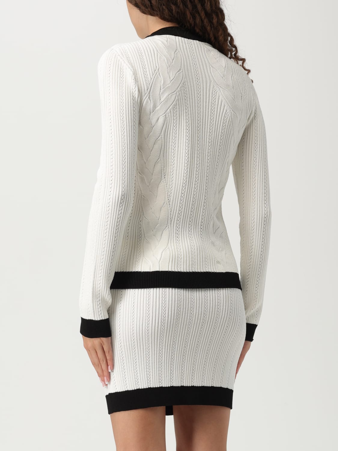 BALMAIN JERSEY: Jersey mujer Balmain, Blanco - Img 3