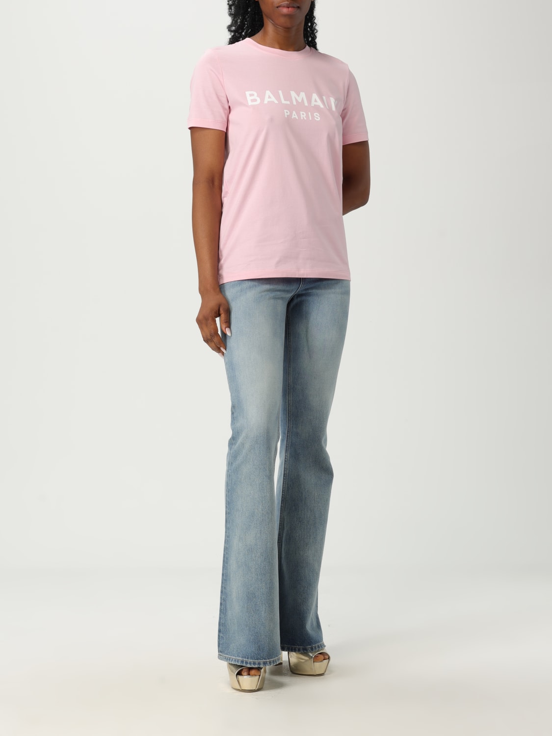 BALMAIN VAQUEROS: Pantalón mujer Balmain, Azul Oscuro - Img 2