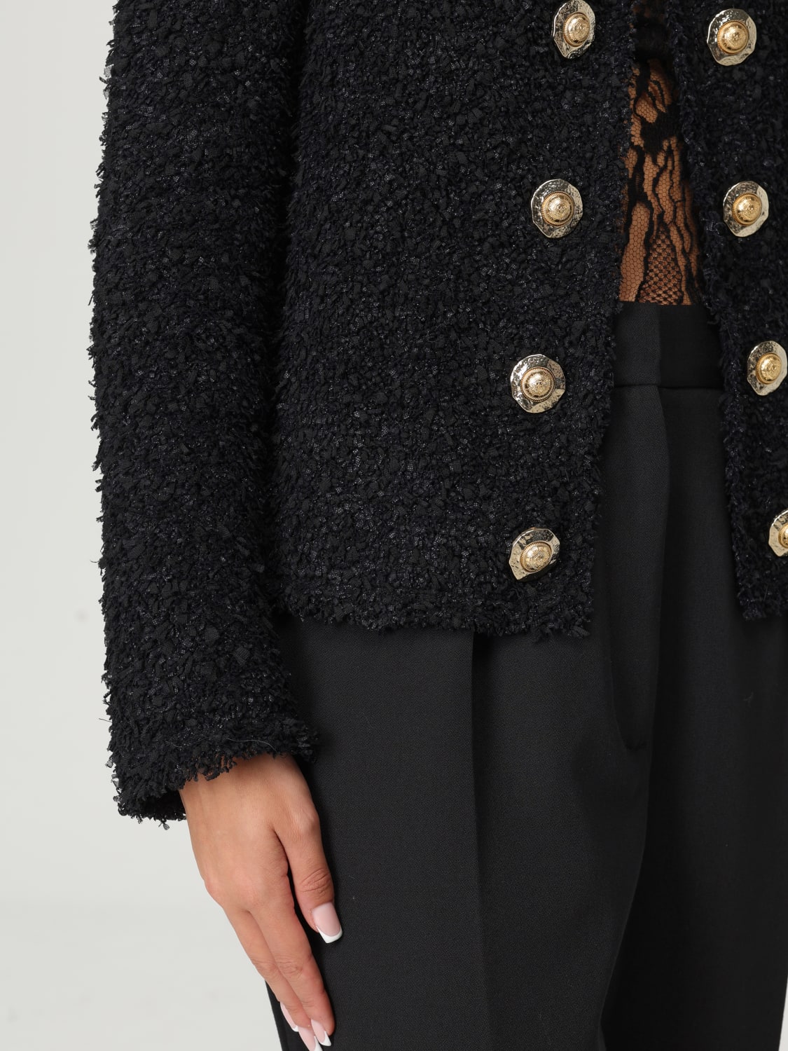 BALMAIN JACKET: Jacket woman Balmain, Black - Img 5