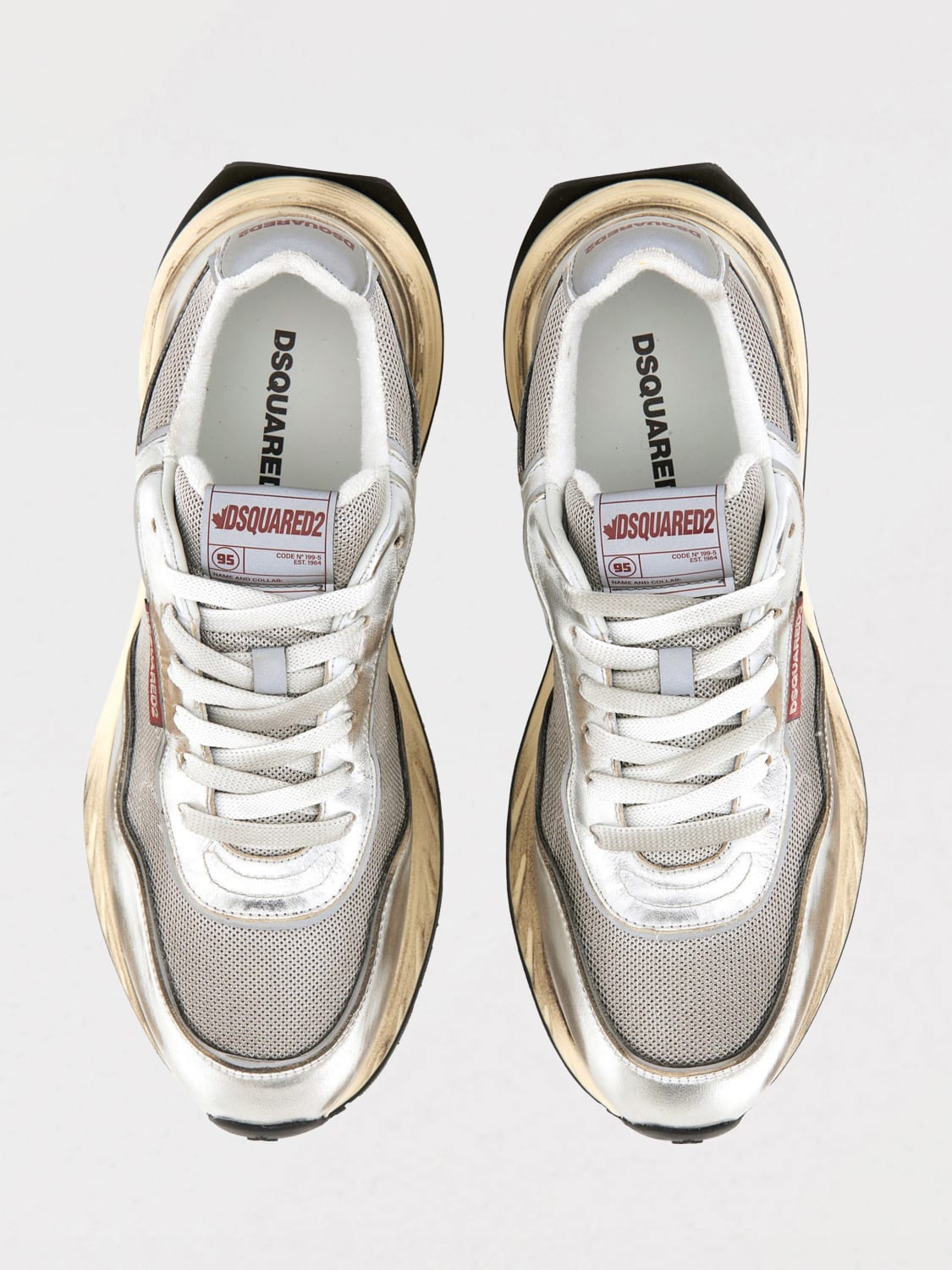 DSQUARED2 SNEAKERS: Sneakers herren Dsquared2, Weiß - Img 3