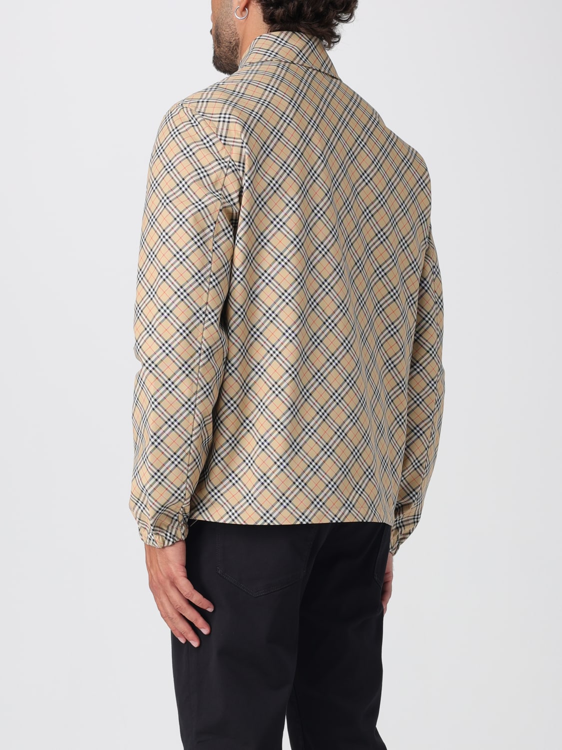 BURBERRY JACKET: Jacket men Burberry, Sand - Img 3