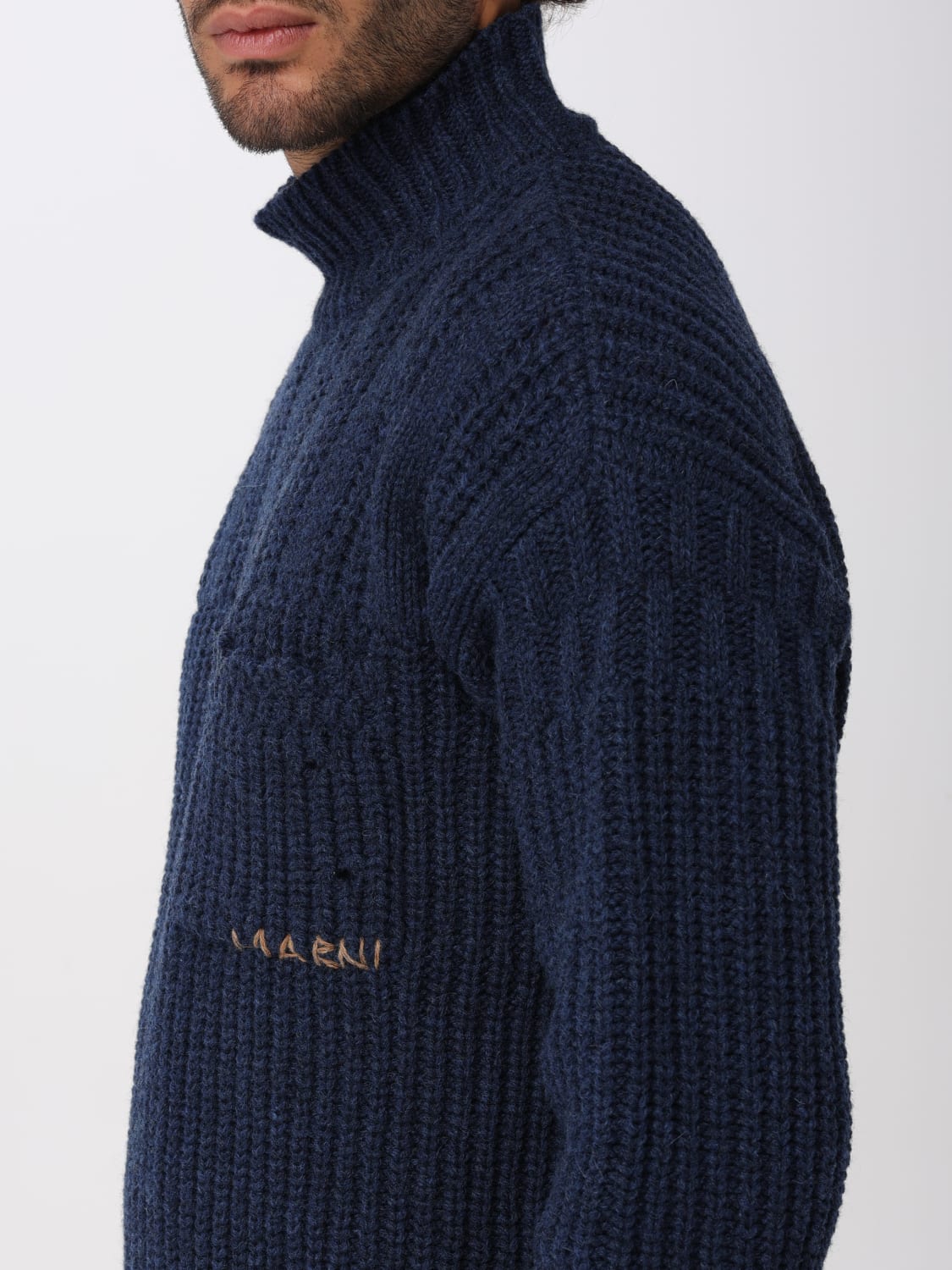MARNI SWEATER: Sweater men Marni, Blue - Img 5