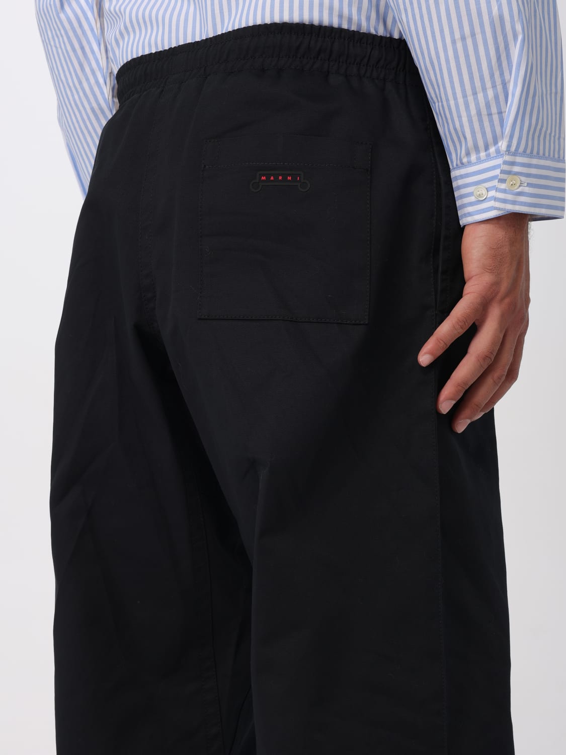 MARNI PANTS: Pants men Marni, Black - Img 5