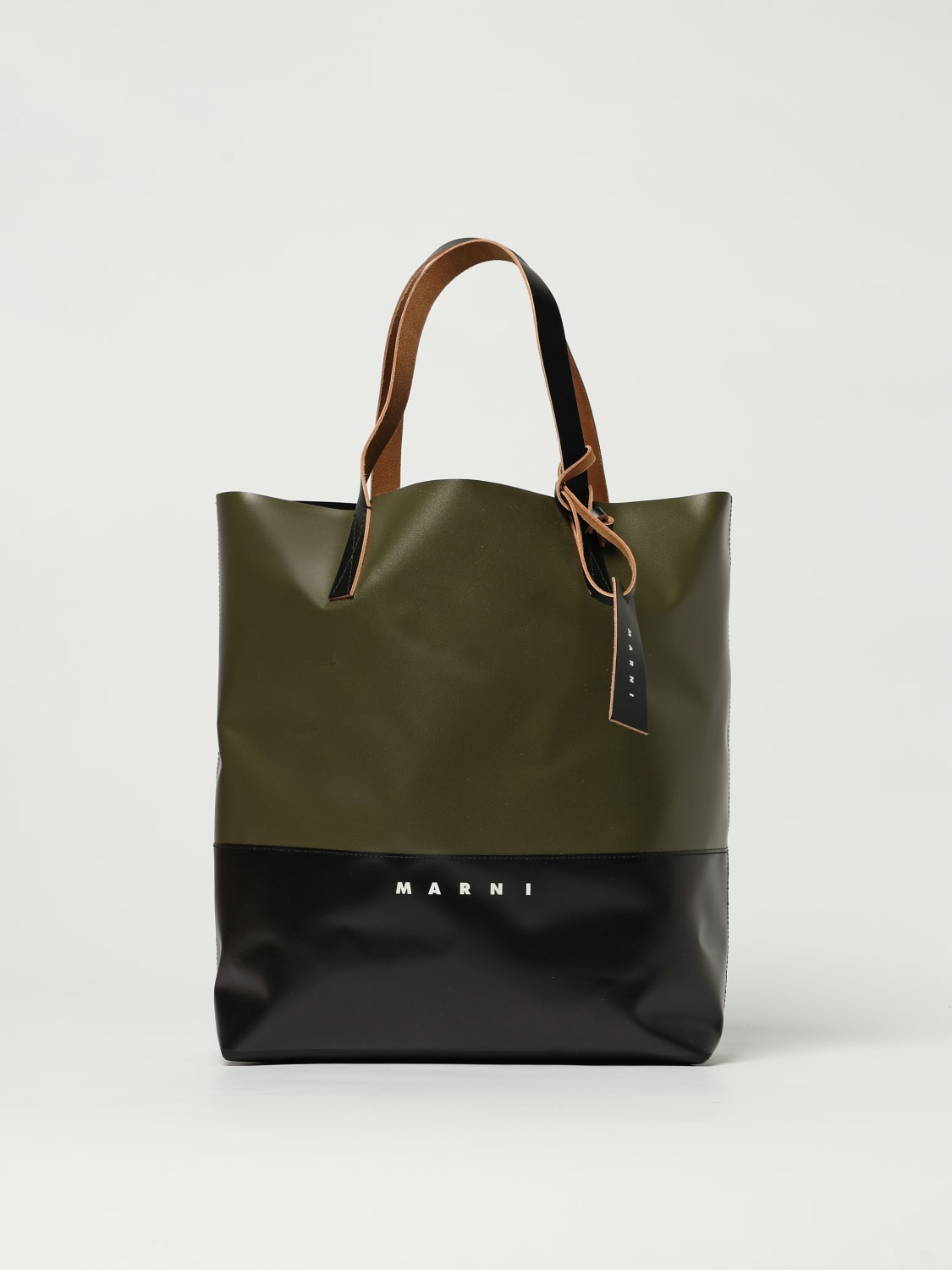 MARNI BANDOLERA: Bolsos hombre Marni, Verde Salvia - Img 1