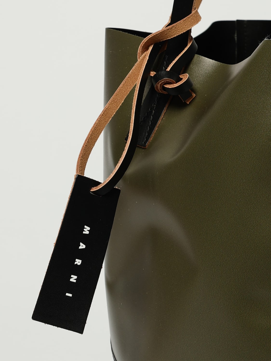 MARNI BANDOLERA: Bolsos hombre Marni, Verde Salvia - Img 4