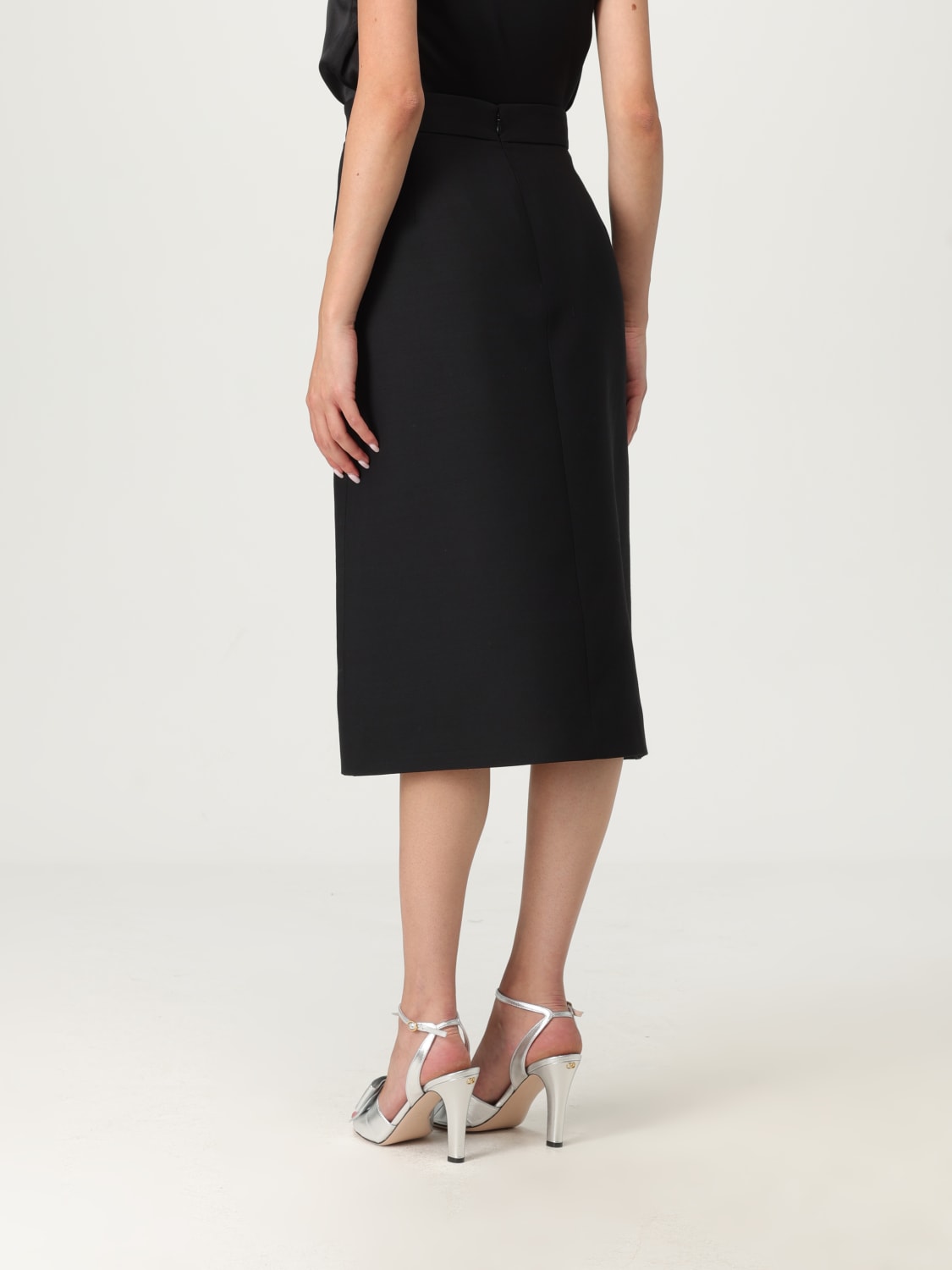 VALENTINO SKIRT: Skirt woman Valentino, Black - Img 2