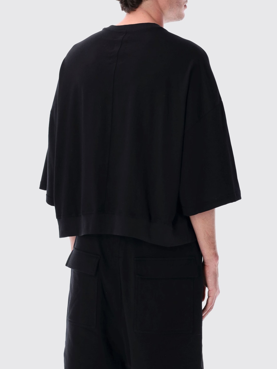 RICK OWENS X CHAMPIONS T-SHIRT: T-shirt men Rick Owens X Champions, Black - Img 2