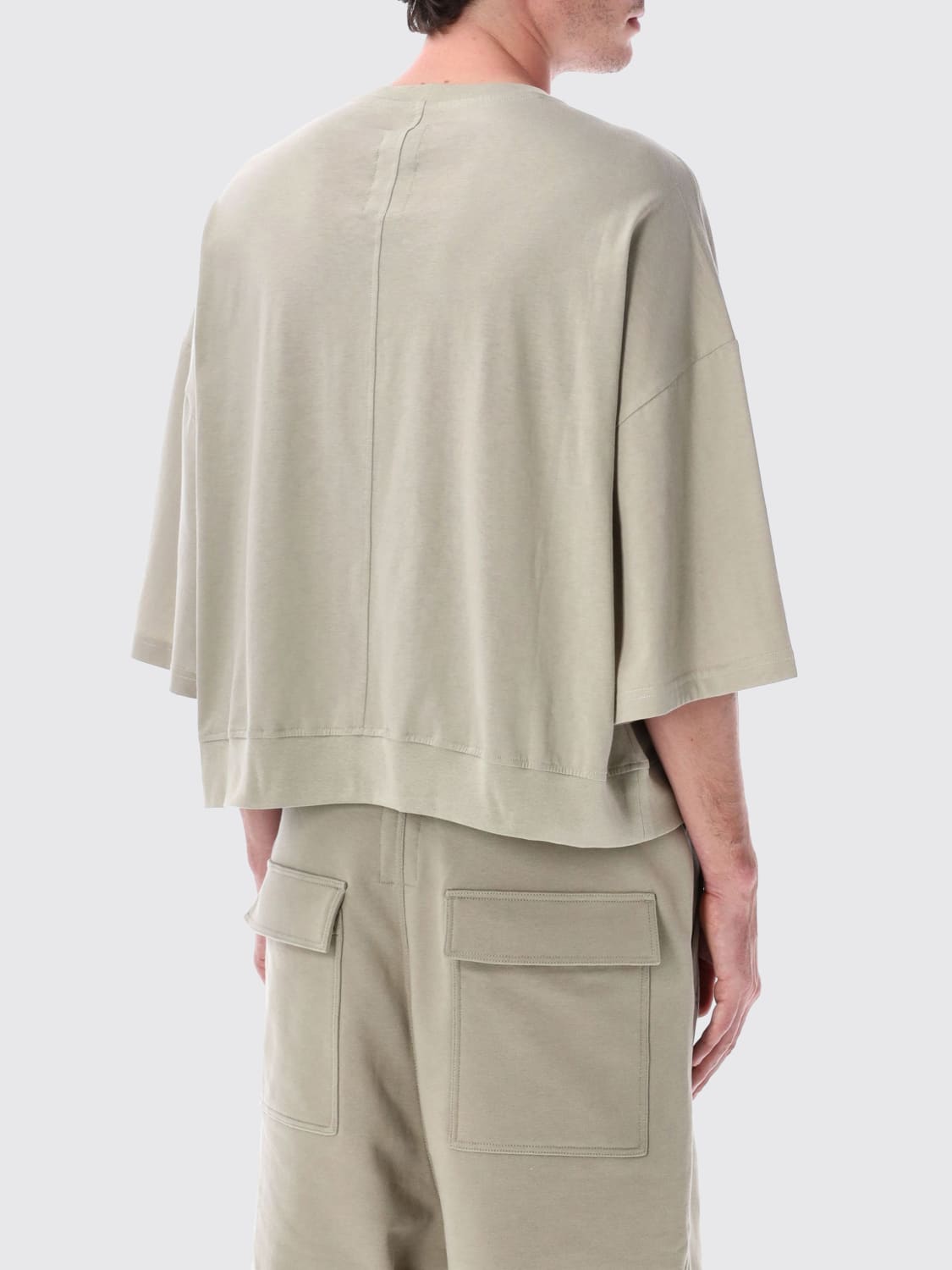 RICK OWENS X CHAMPIONS T-SHIRT: T-shirt men Rick Owens X Champions, Pearl - Img 2