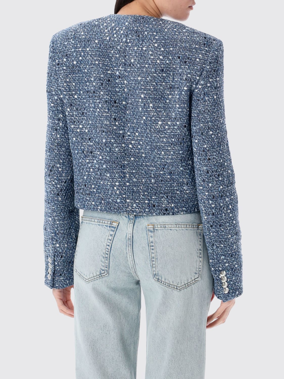 ANINE BING BLAZER: Jacket woman Anine Bing, Blue - Img 2