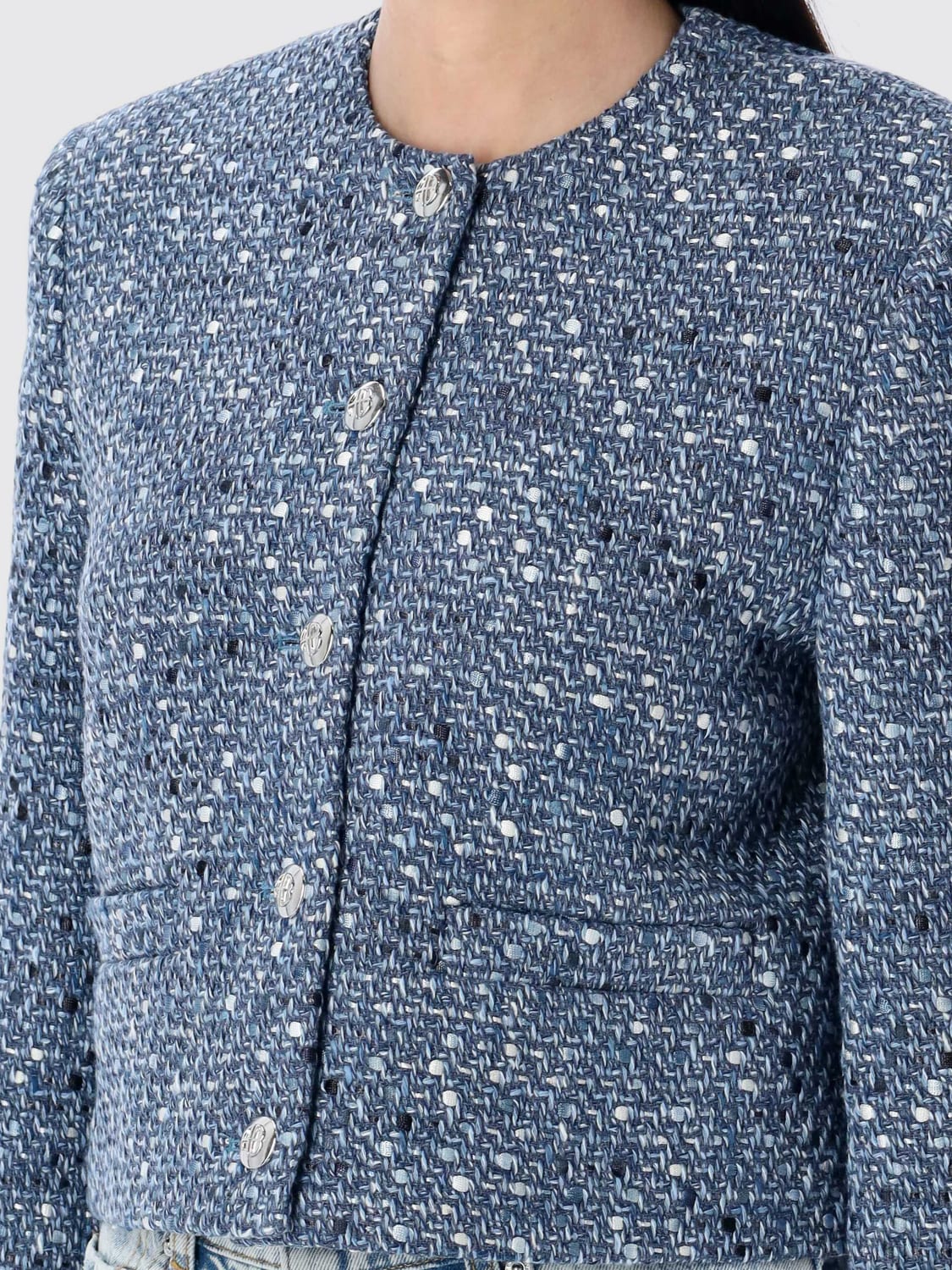 ANINE BING BLAZER: Jacket woman Anine Bing, Blue - Img 3