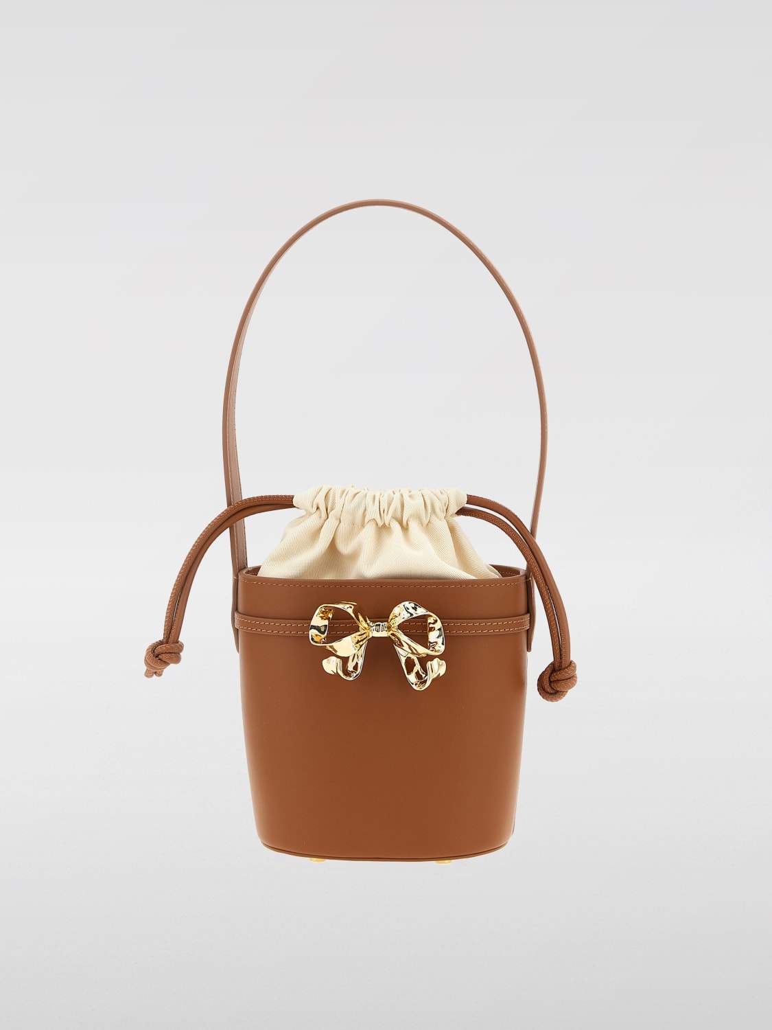 ショルダーバッグ・ポシェット SELF-PORTRAIT Woman Shoulder bag Brown PF25304AT TAN SELF-PORTRAIT: Shoulder bag woman - Brown | Self-Portrait