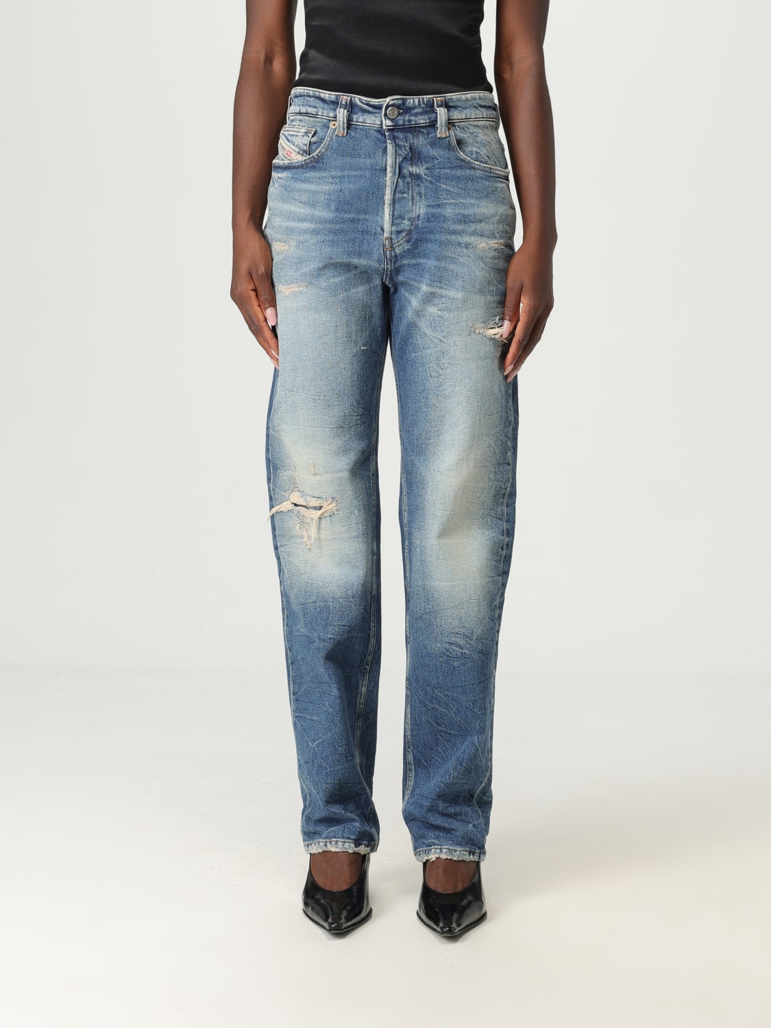 DIESEL JEANS: Jeans femme Diesel, Bleu - Img 1