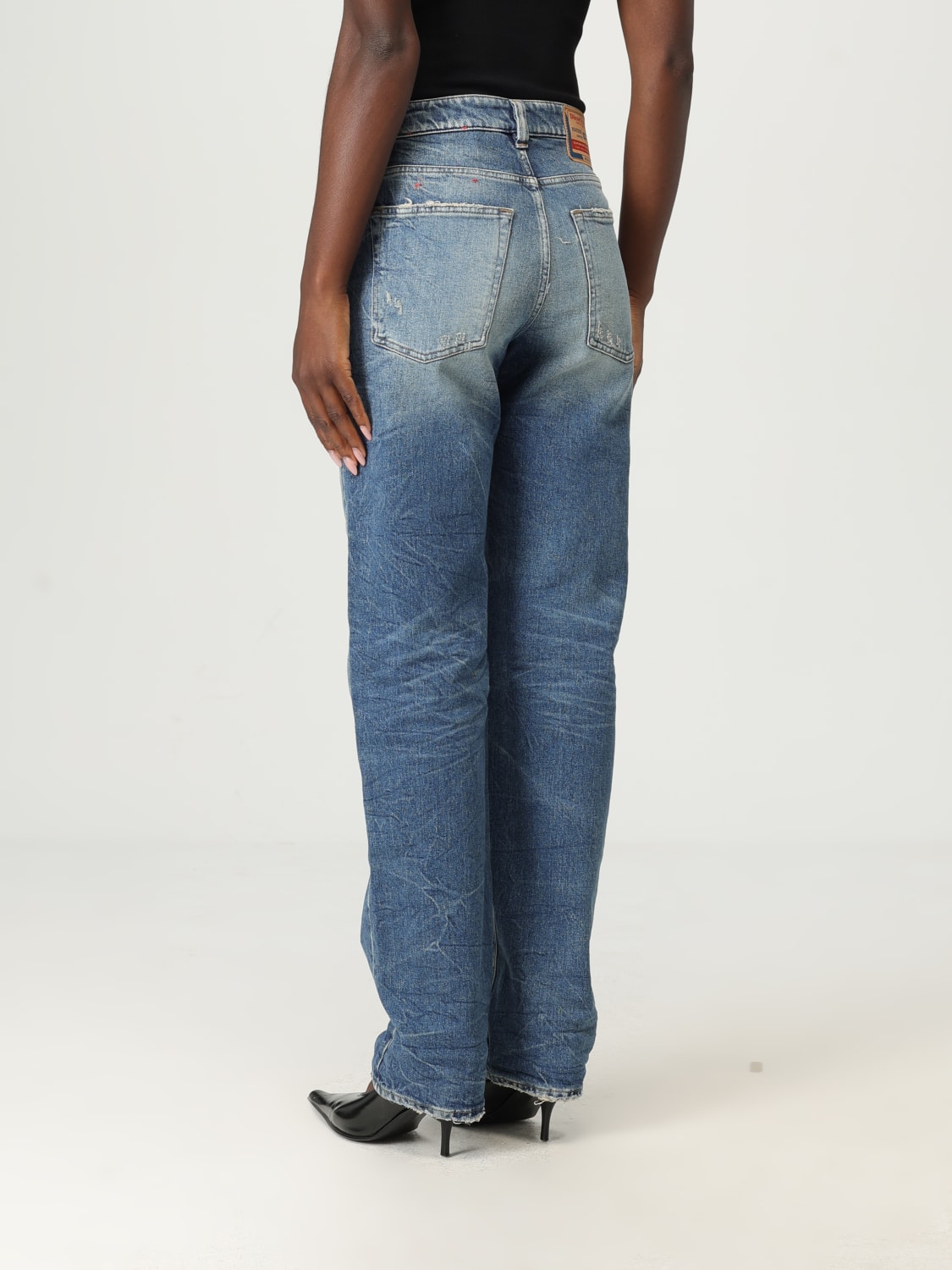 DIESEL JEANS: Jeans femme Diesel, Bleu - Img 3