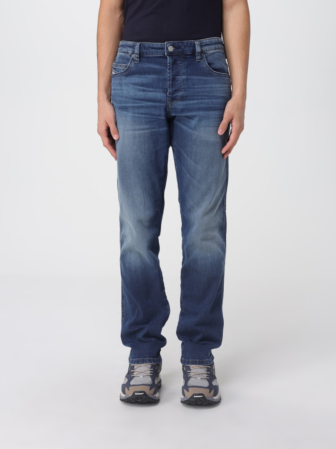 DIESEL JEANS: Jeans hombre Diesel, Azul Oscuro - Img 1