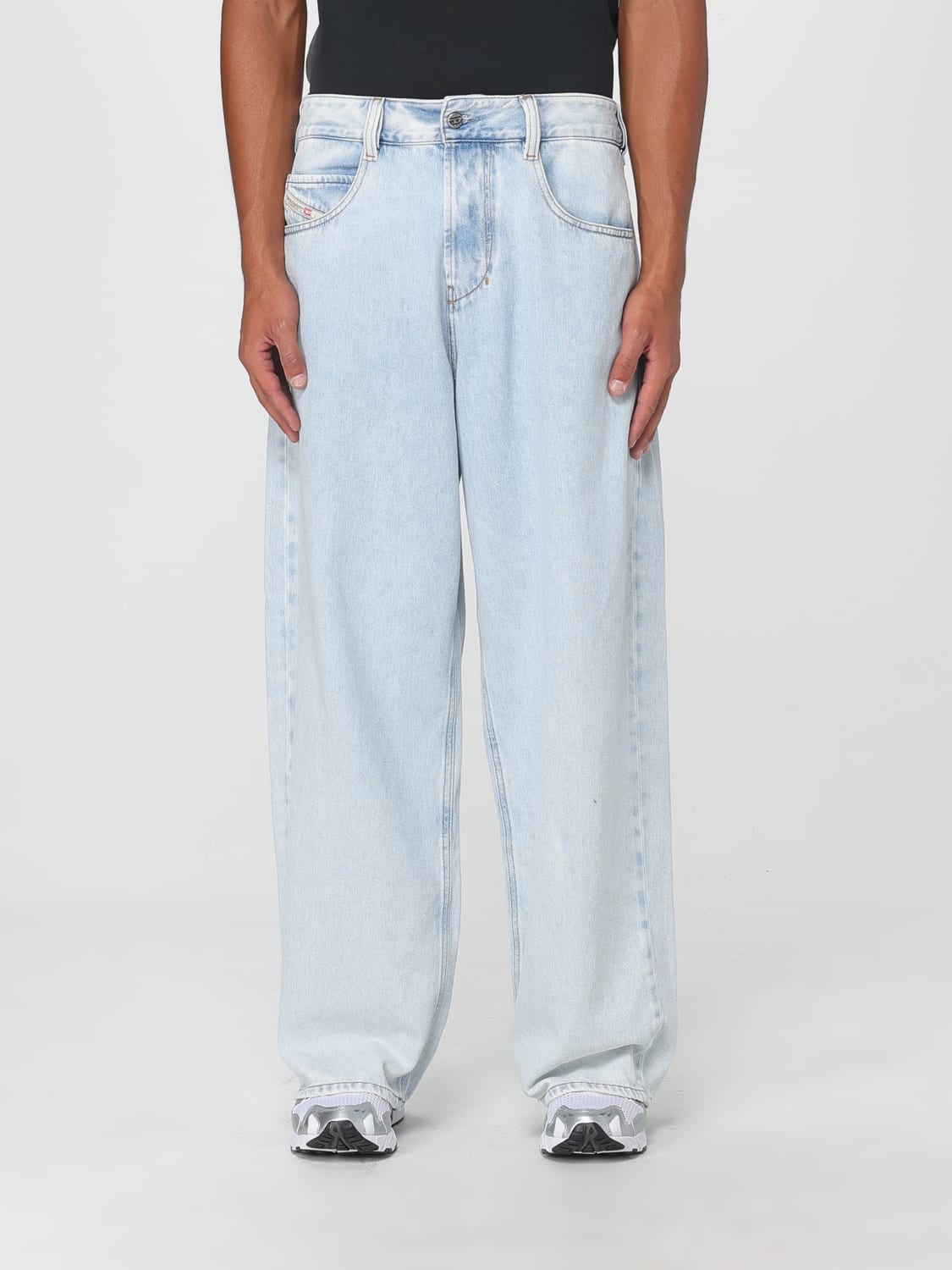 DIESEL JEANS: Jeans hombre Diesel, Azul Oscuro - Img 1