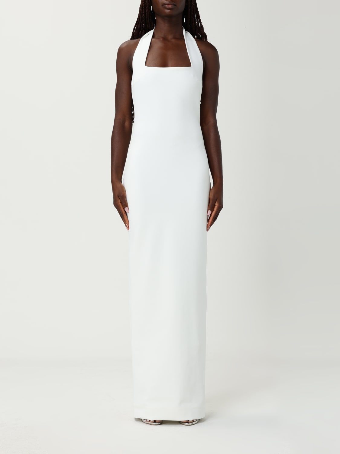 SOLACE LONDON ROBE: Robes femme Solace London, Beige - Img 1