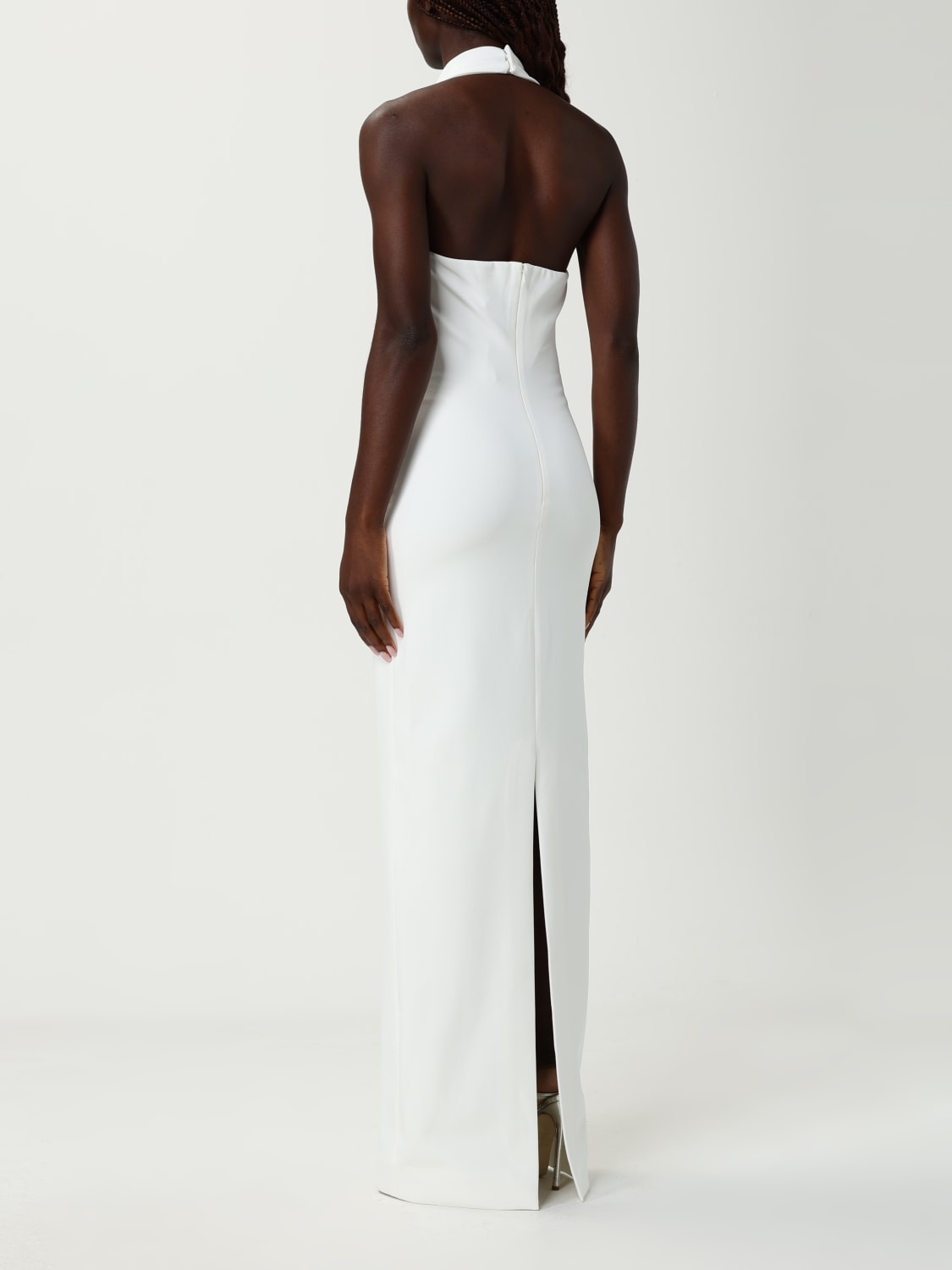 SOLACE LONDON ROBE: Robes femme Solace London, Beige - Img 2