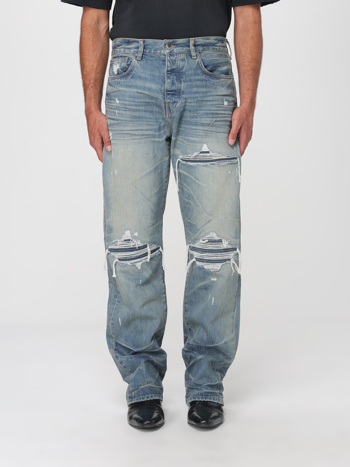 AMIRI JEANS: Jeans men Amiri, Denim - Img 1