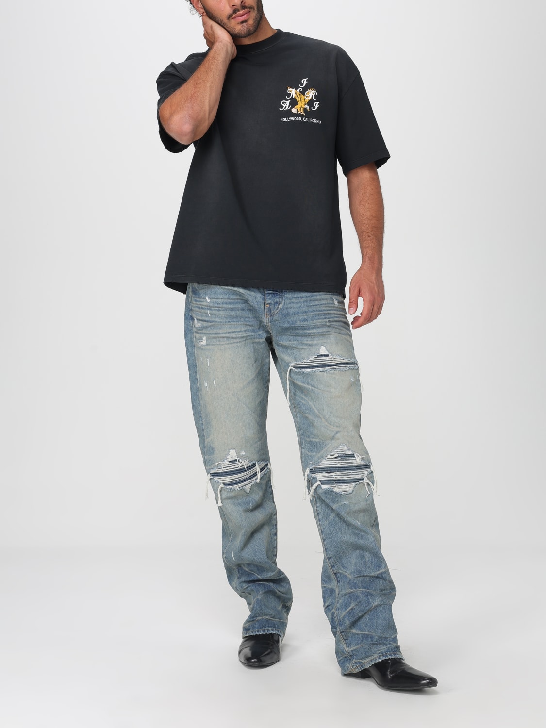 AMIRI JEANS: Jeans men Amiri, Denim - Img 2