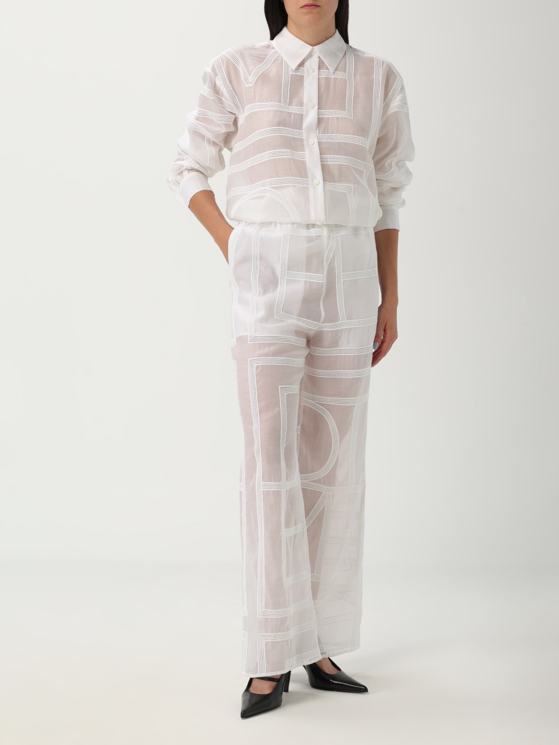 TOTEME SHIRT: Shirt woman Toteme, White - Img 2