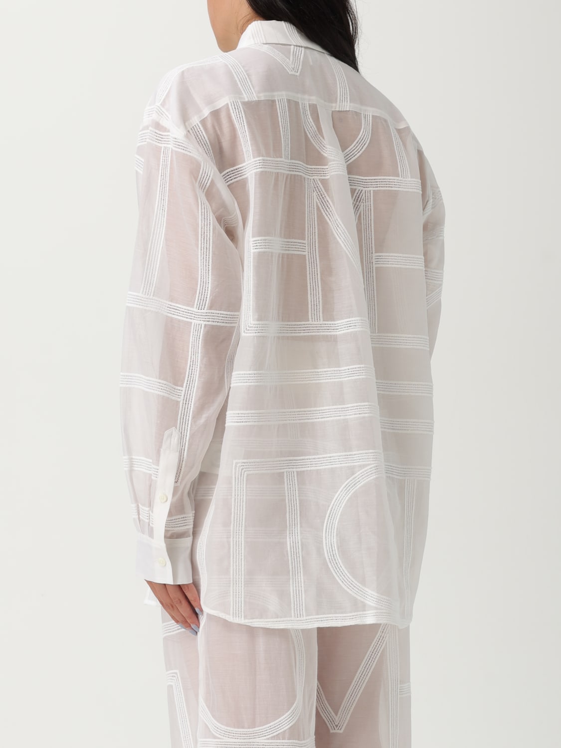 TOTEME SHIRT: Shirt woman Toteme, White - Img 3