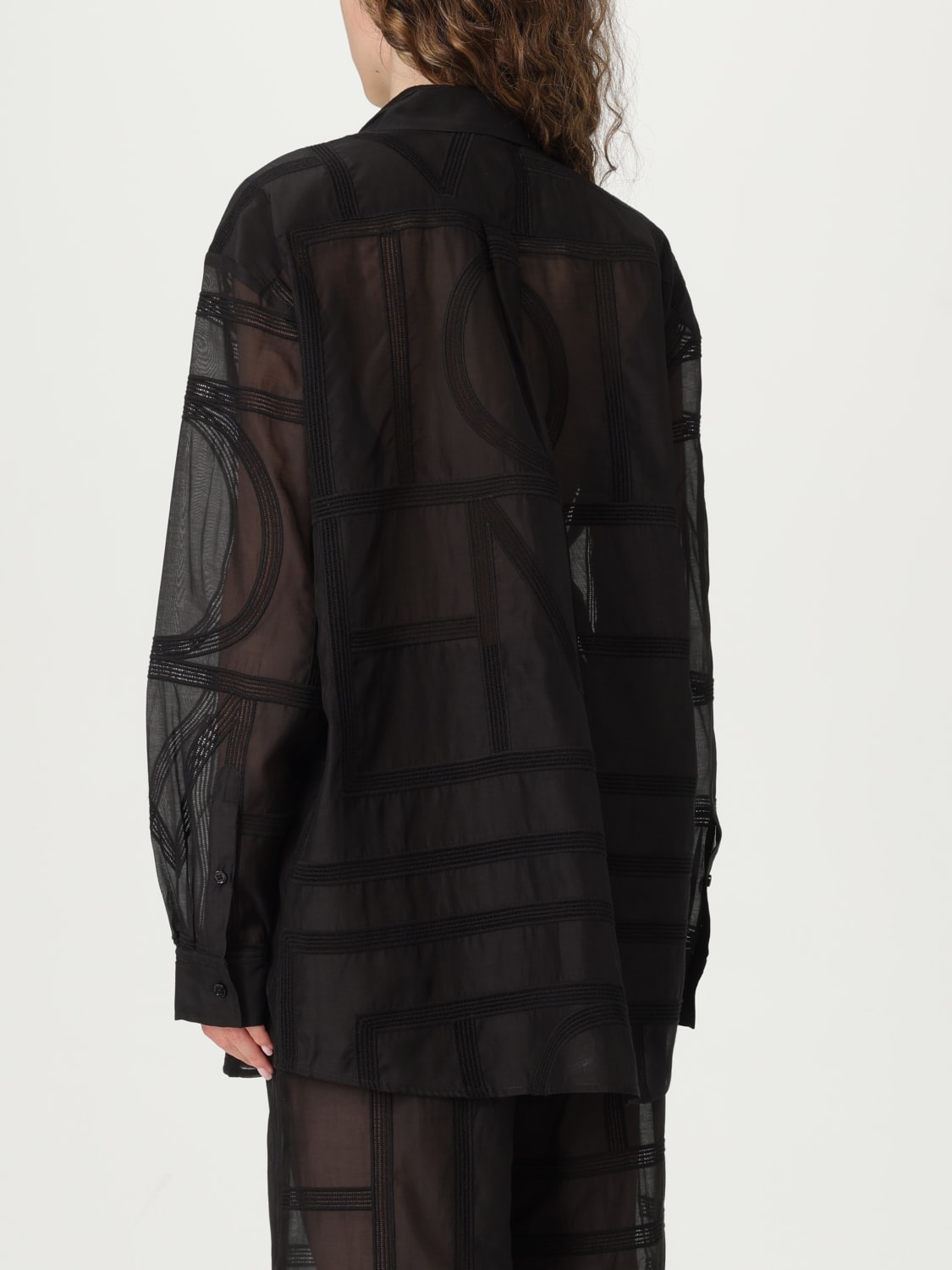 TOTEME SHIRT: Shirt woman Toteme, Black - Img 3