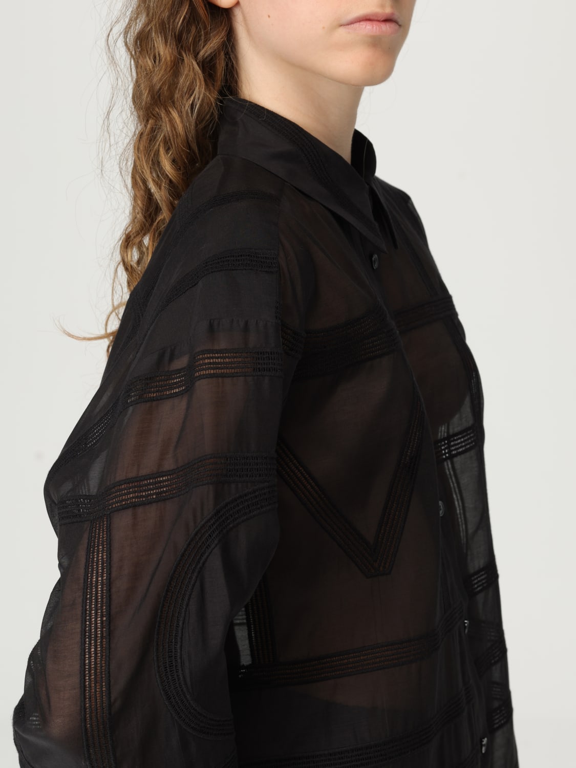 TOTEME SHIRT: Shirt woman Toteme, Black - Img 5