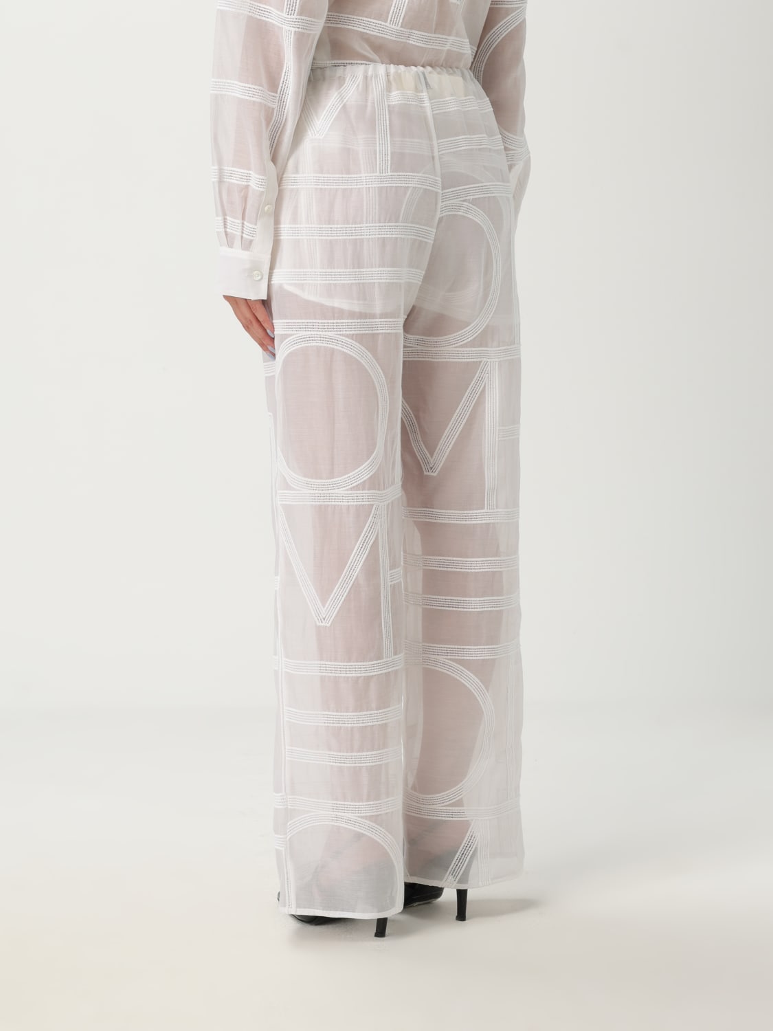 TOTEME PANTS: Pants woman Toteme, White - Img 3