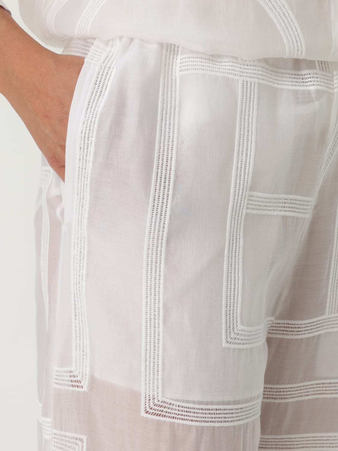 TOTEME PANTS: Pants woman Toteme, White - Img 5