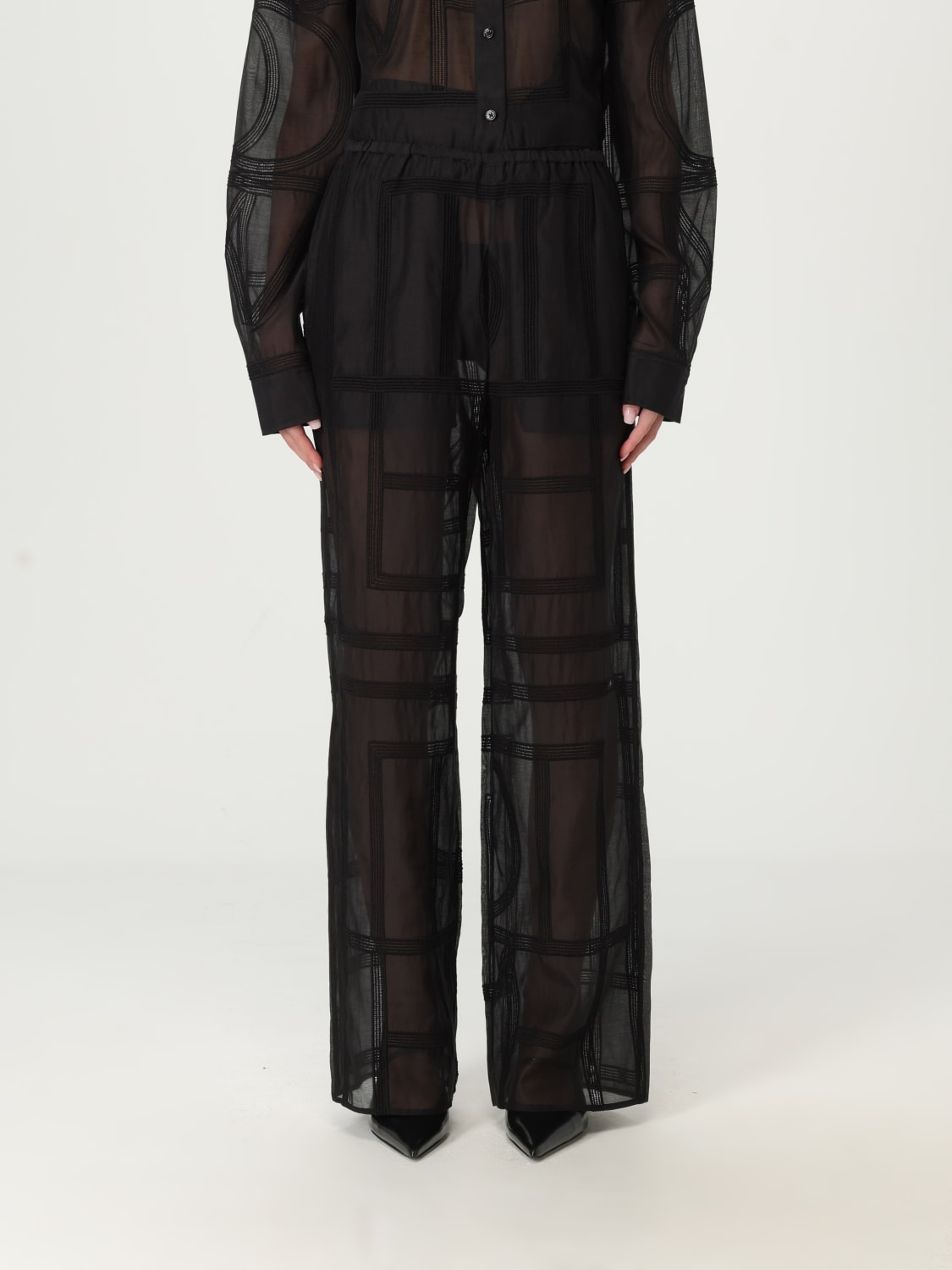 TOTEME PANTS: Pants woman Toteme, Black - Img 1