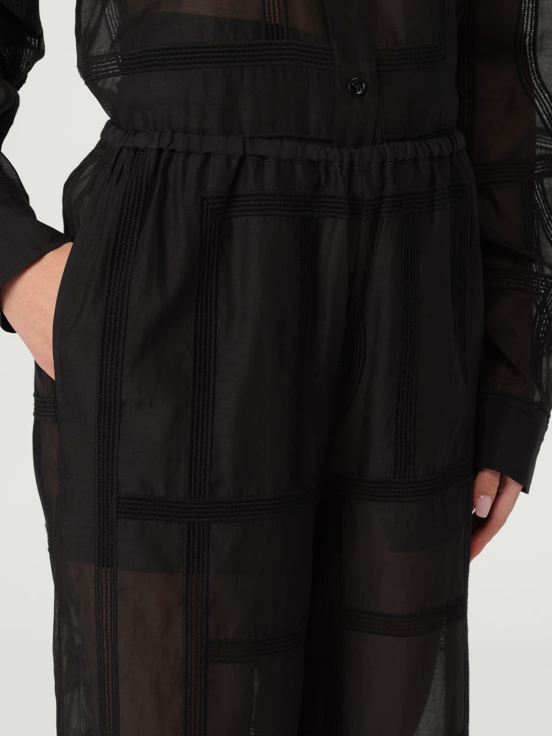 TOTEME PANTS: Pants woman Toteme, Black - Img 5