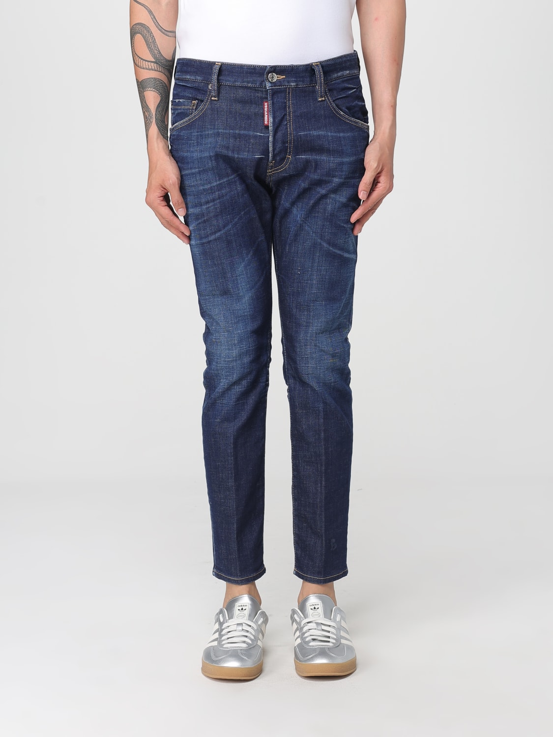 DSQUARED2 JEANS: Jeans herren Dsquared2, Blau - Img 1