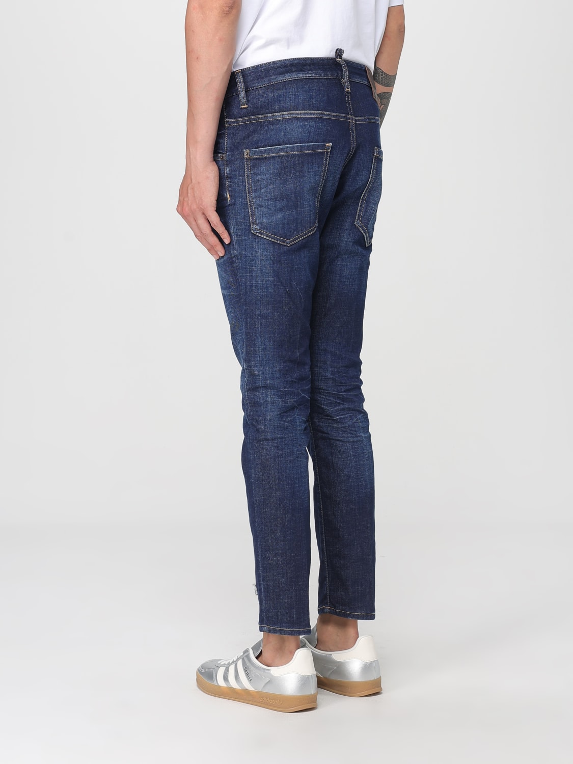 DSQUARED2 JEANS: Jeans herren Dsquared2, Blau - Img 3