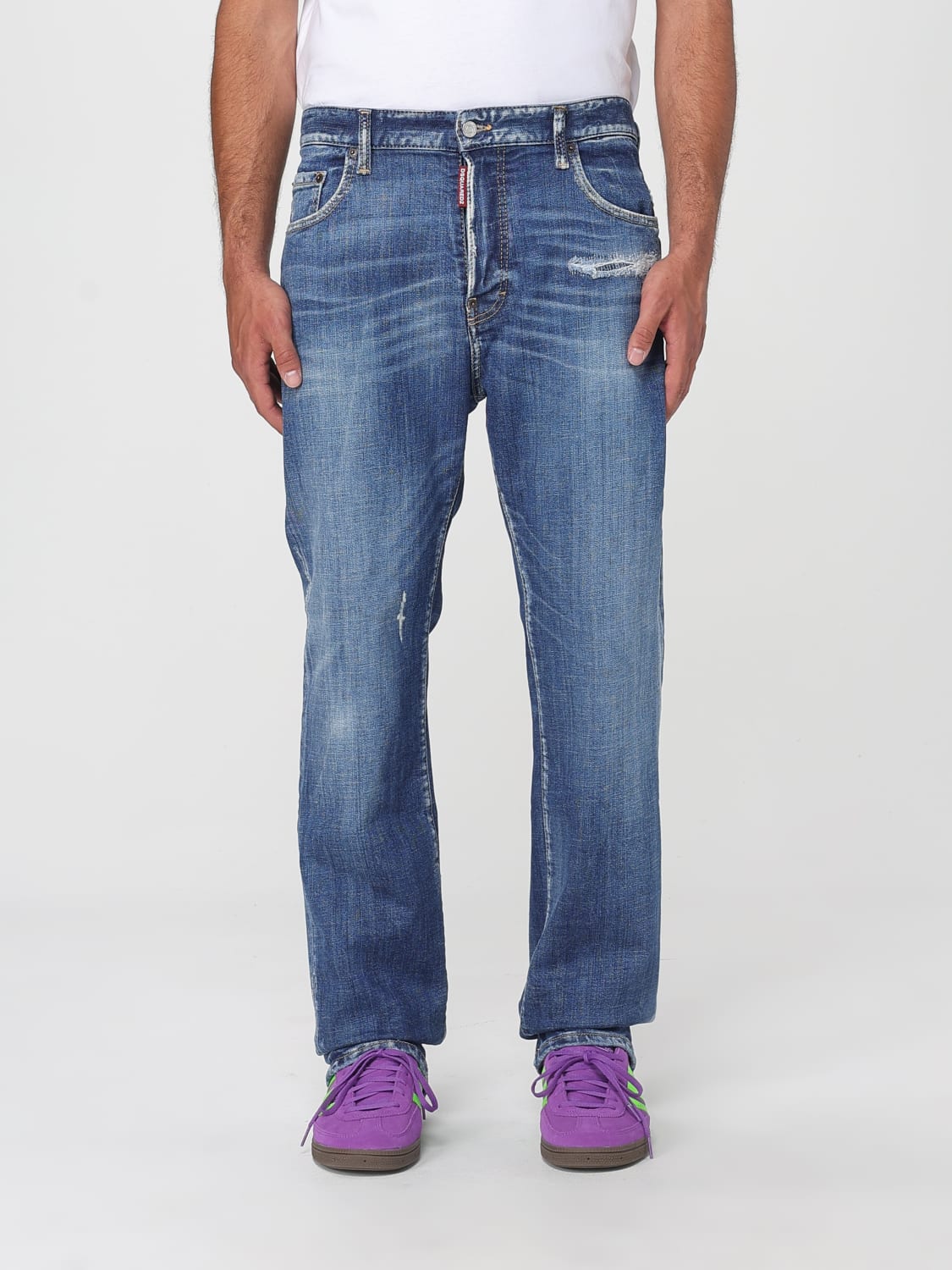 DSQUARED2 JEANS: Jeans herren Dsquared2, Blau - Img 1