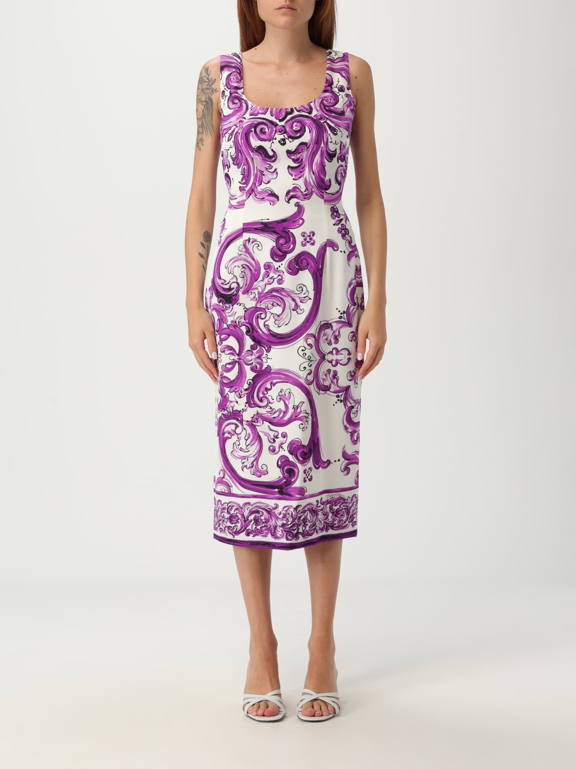 DOLCE & GABBANA ROBE: Robes femme Dolce & Gabbana, Multicolore - Img 1