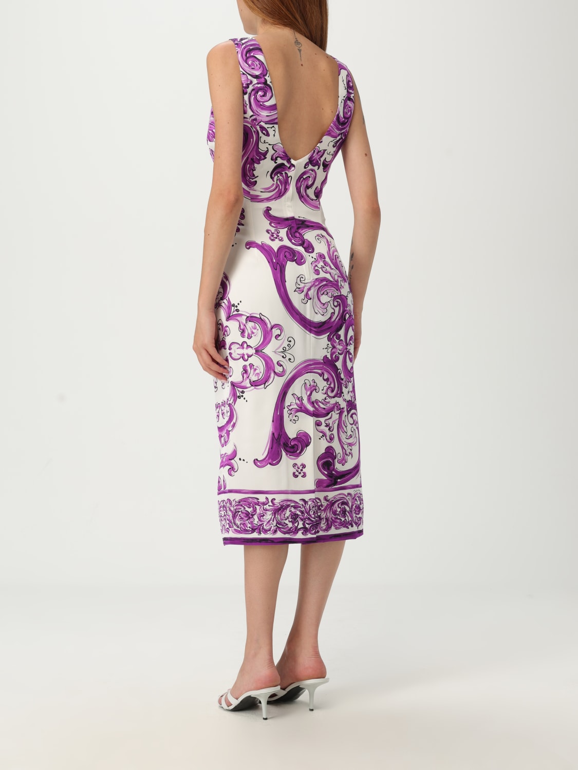 DOLCE & GABBANA ROBE: Robes femme Dolce & Gabbana, Multicolore - Img 2