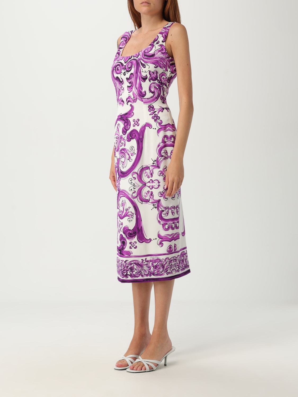 DOLCE & GABBANA ROBE: Robes femme Dolce & Gabbana, Multicolore - Img 3