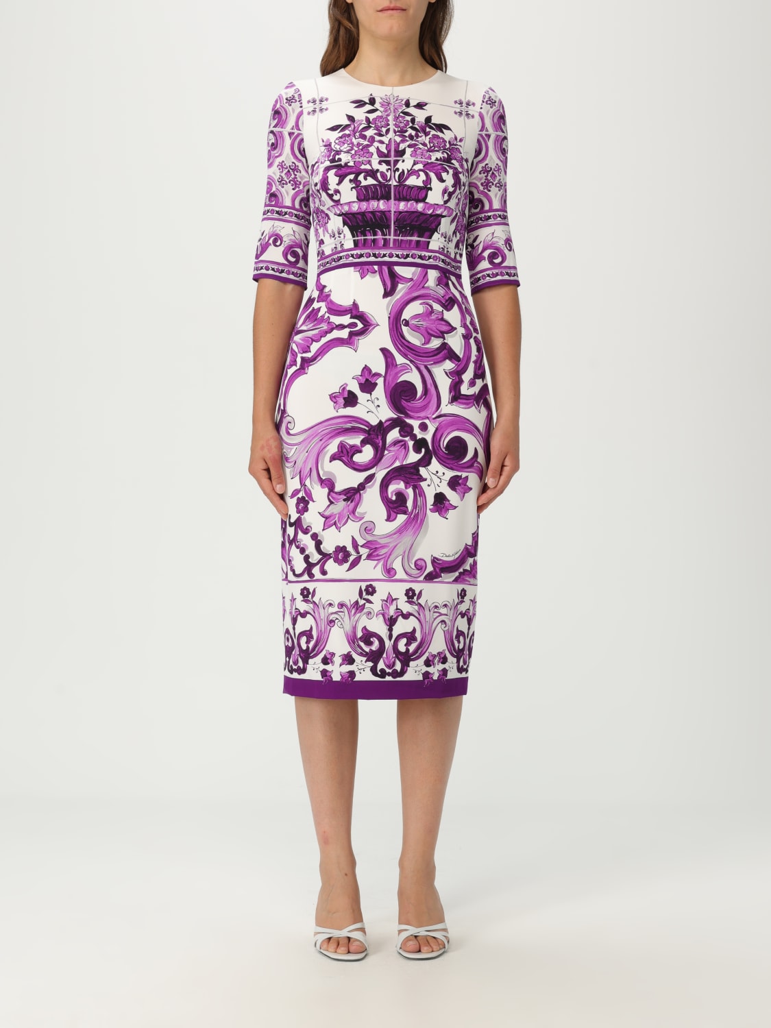 DOLCE & GABBANA ROBE: Robes femme Dolce & Gabbana, Multicolore - Img 1