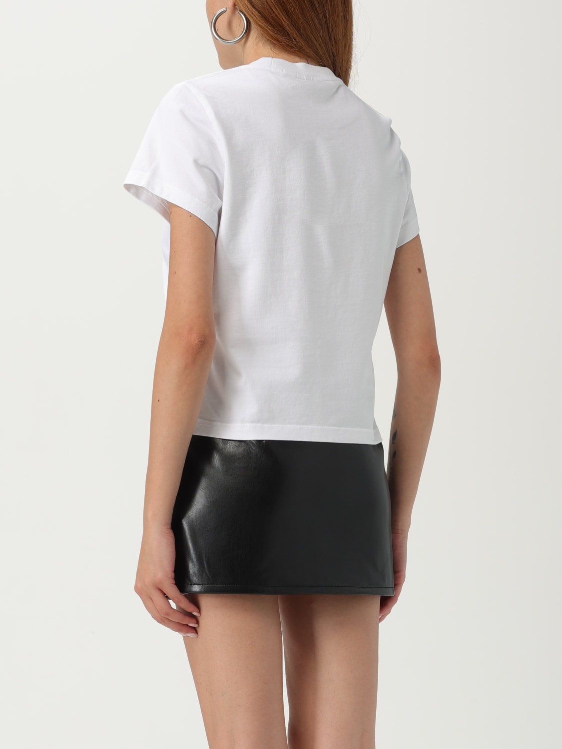 ALEXANDER WANG T恤: T恤 女士 Alexander Wang, 白色 - Img 3