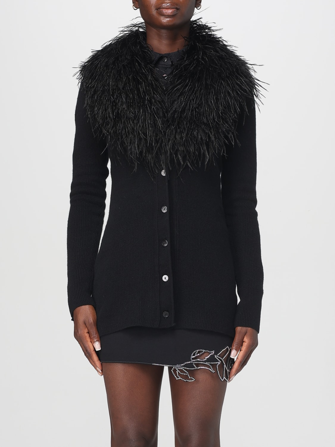 BLUMARINE PULLOVER: Pullover damen Blumarine, Schwarz - Img 1